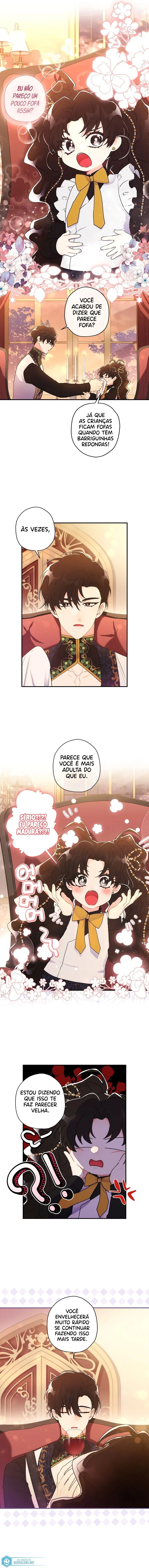 Eu me tornei a filha adotiva do protagonista Capítulo 1