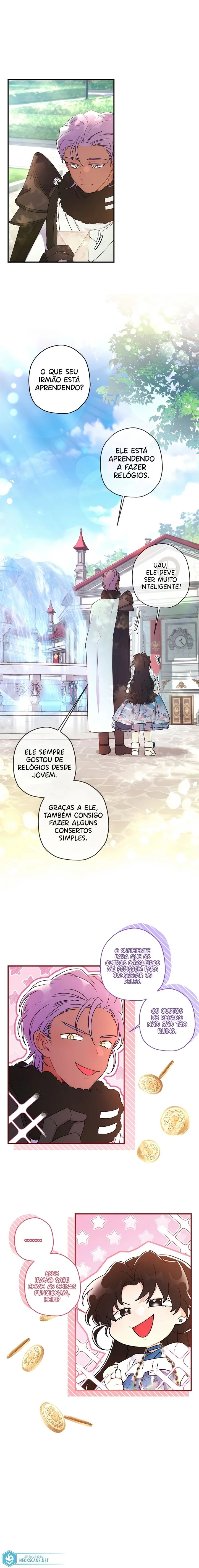 Eu me tornei a filha adotiva do protagonista Capítulo 1