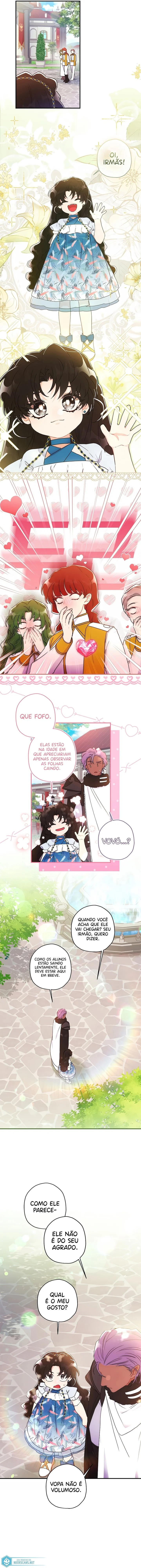 Eu me tornei a filha adotiva do protagonista Capítulo 1