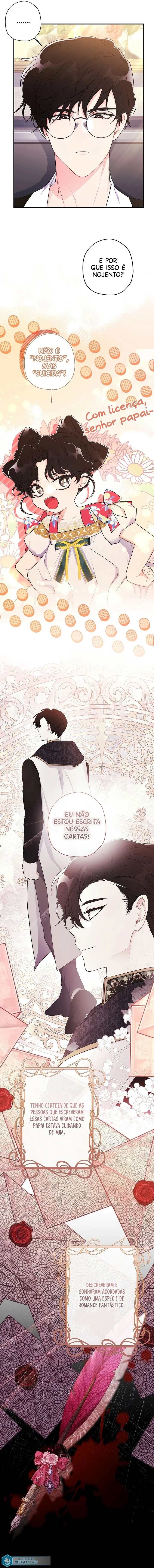 Eu me tornei a filha adotiva do protagonista Capítulo 1