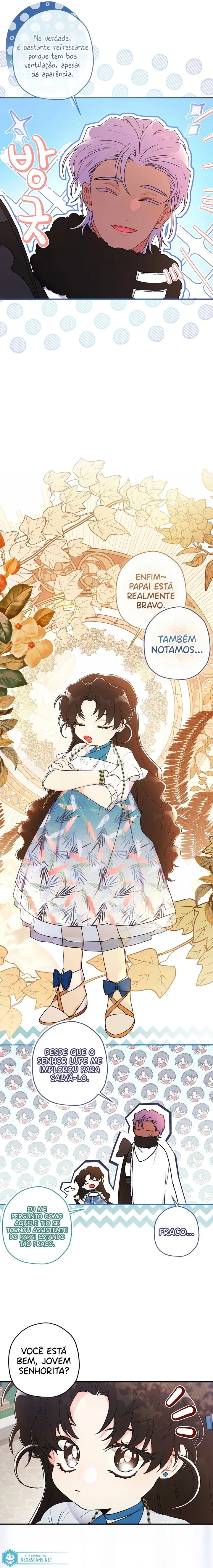 Eu me tornei a filha adotiva do protagonista Capítulo 1