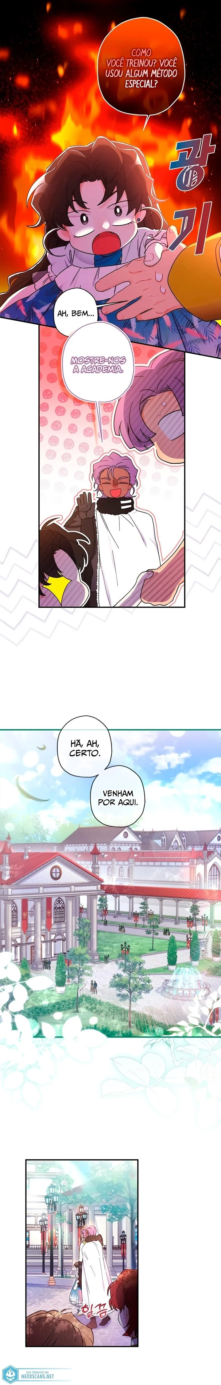 Eu me tornei a filha adotiva do protagonista Capítulo 1