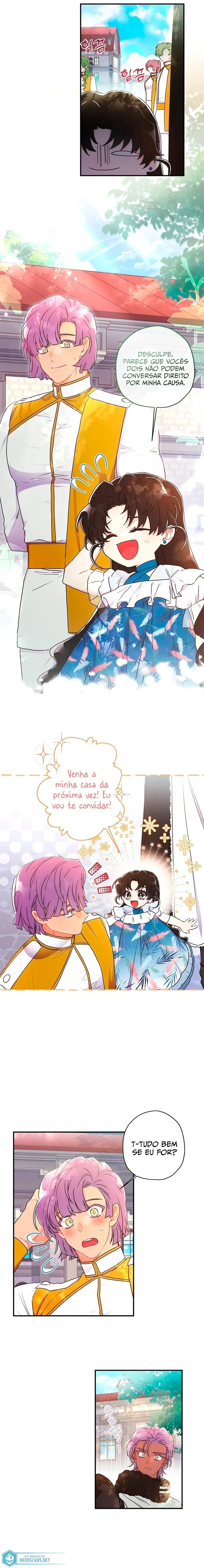 Eu me tornei a filha adotiva do protagonista Capítulo 1