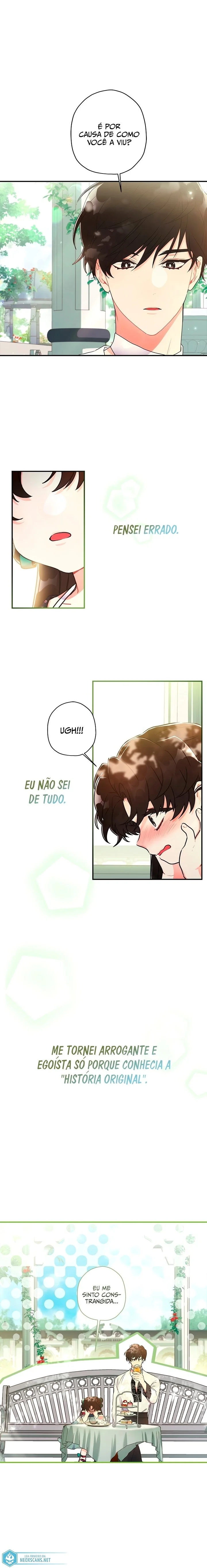 Eu me tornei a filha adotiva do protagonista Capítulo 1