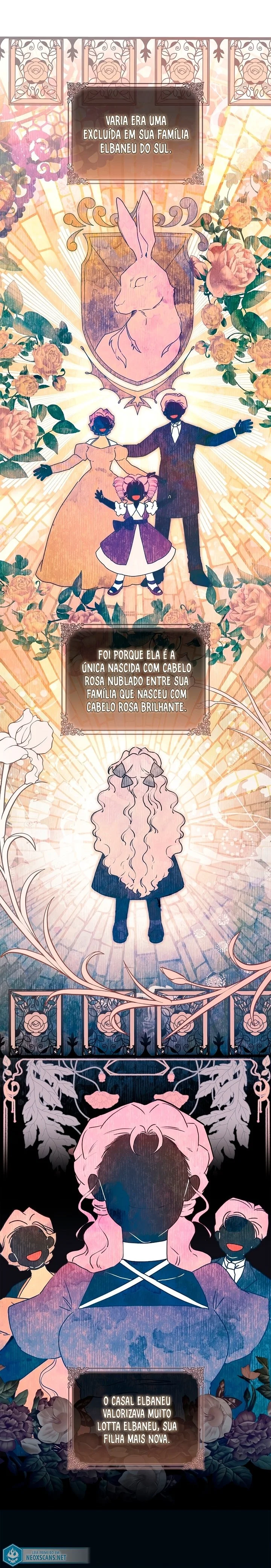 Eu me tornei a filha adotiva do protagonista Capítulo 1