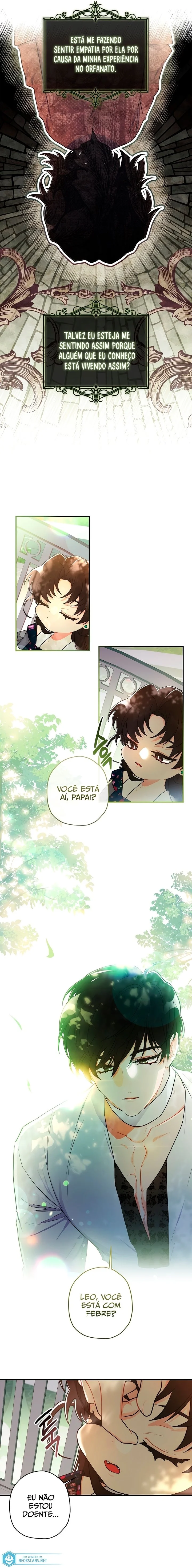 Eu me tornei a filha adotiva do protagonista Capítulo 1