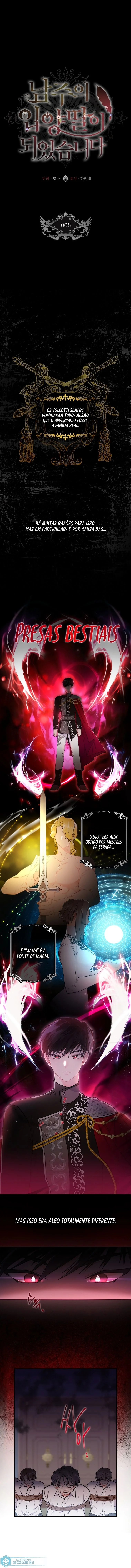 Eu me tornei a filha adotiva do protagonista Capítulo 1