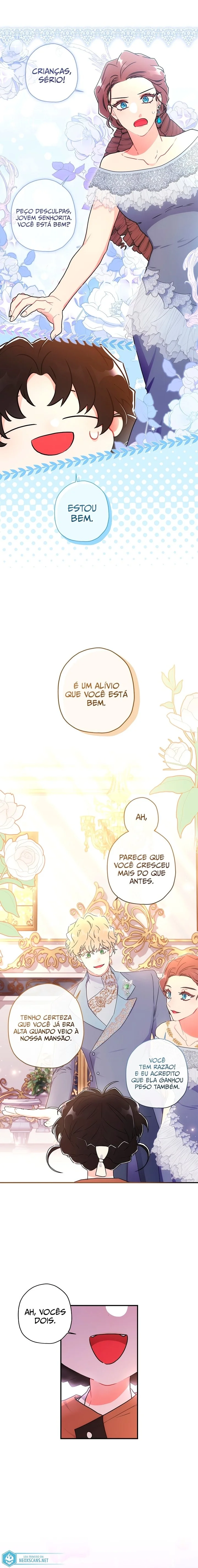 Eu me tornei a filha adotiva do protagonista Capítulo 1