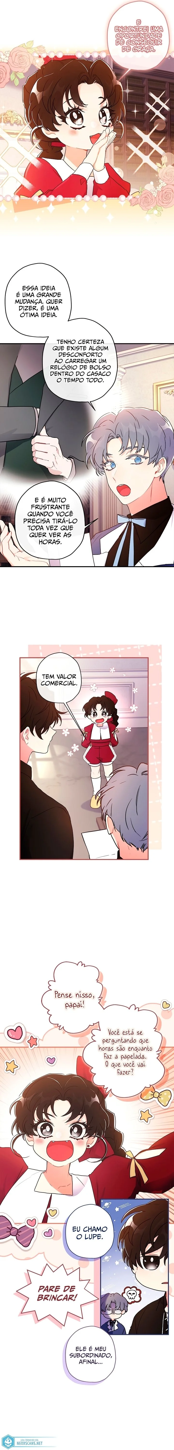 Eu me tornei a filha adotiva do protagonista Capítulo 1