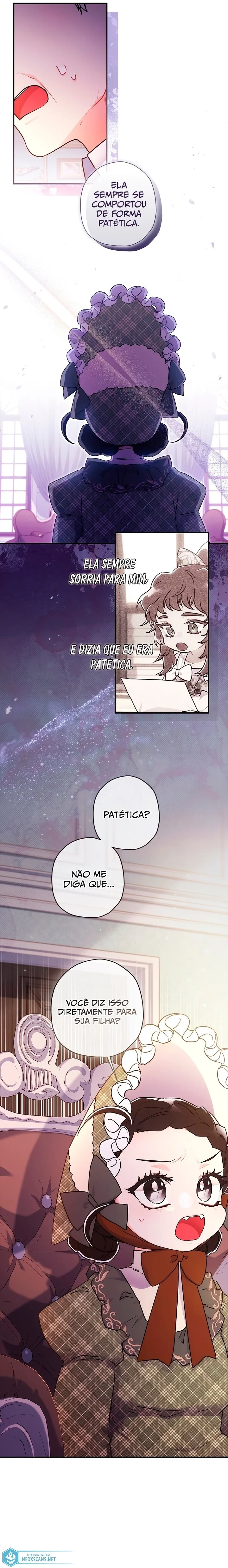 Eu me tornei a filha adotiva do protagonista Capítulo 1