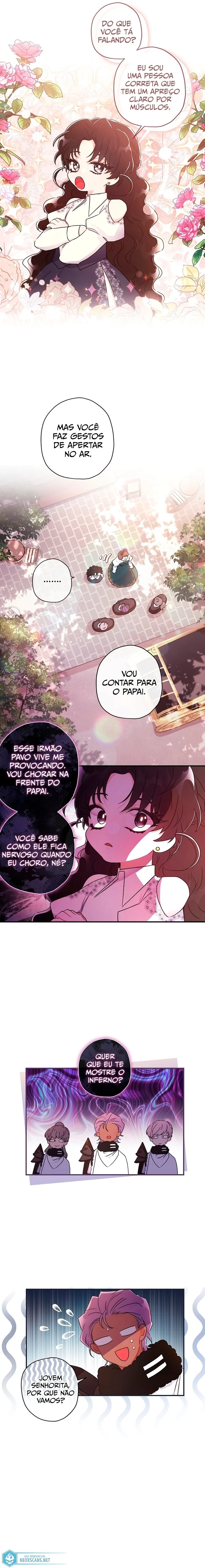 Eu me tornei a filha adotiva do protagonista Capítulo 1