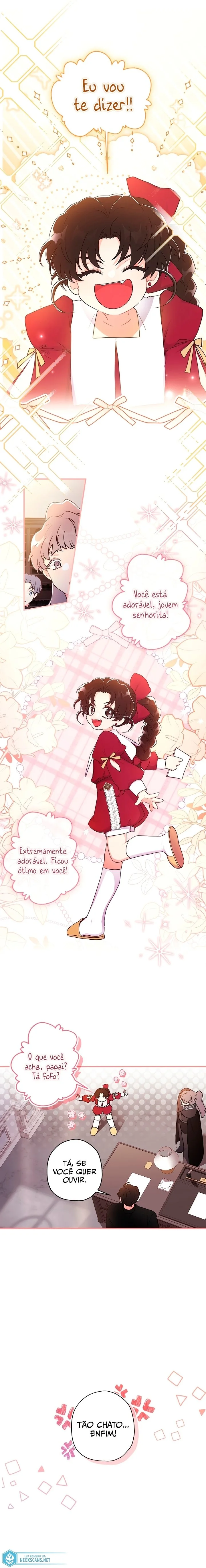Eu me tornei a filha adotiva do protagonista Capítulo 1