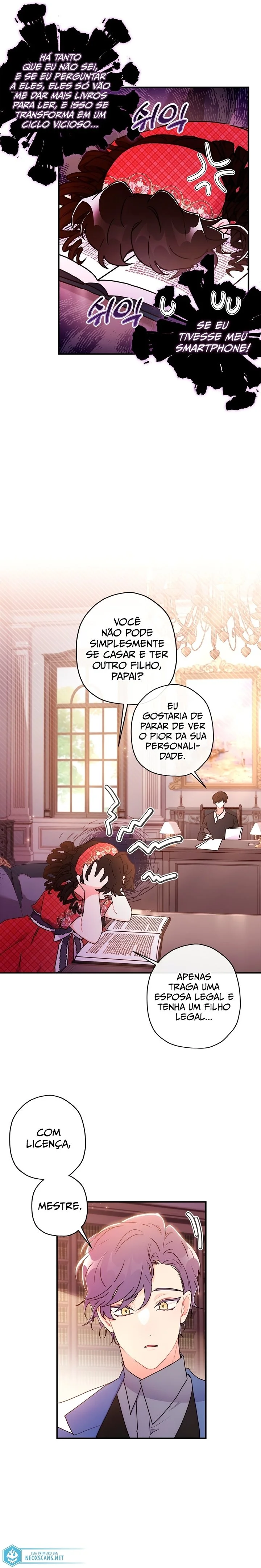 Eu me tornei a filha adotiva do protagonista Capítulo 1