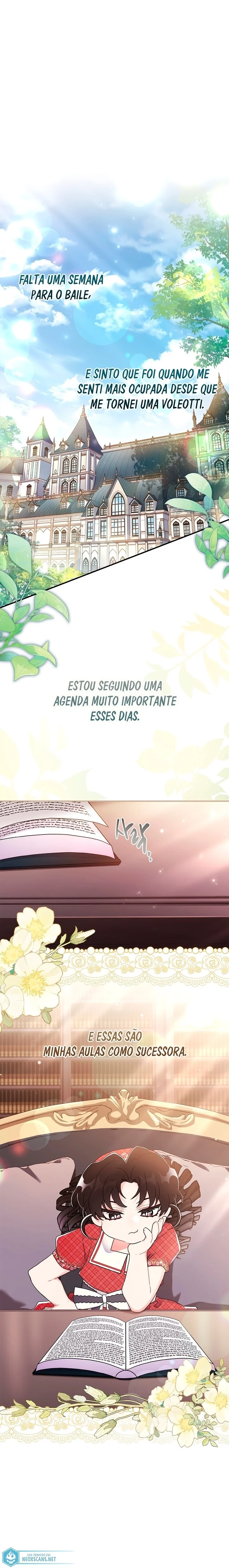 Eu me tornei a filha adotiva do protagonista Capítulo 1
