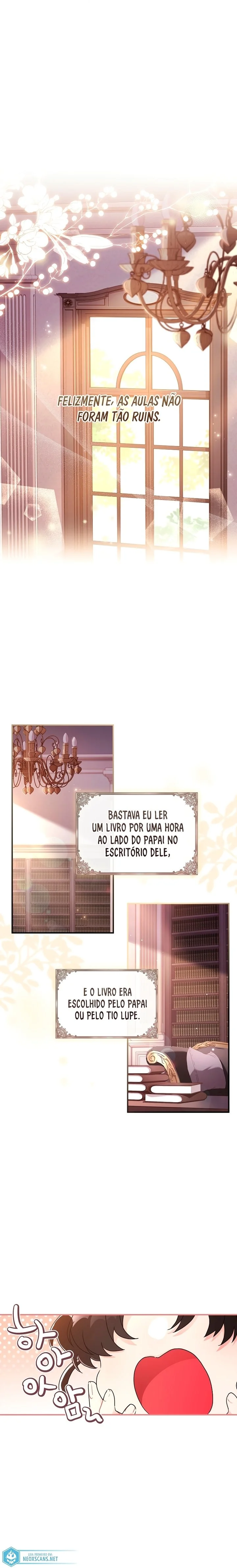 Eu me tornei a filha adotiva do protagonista Capítulo 1