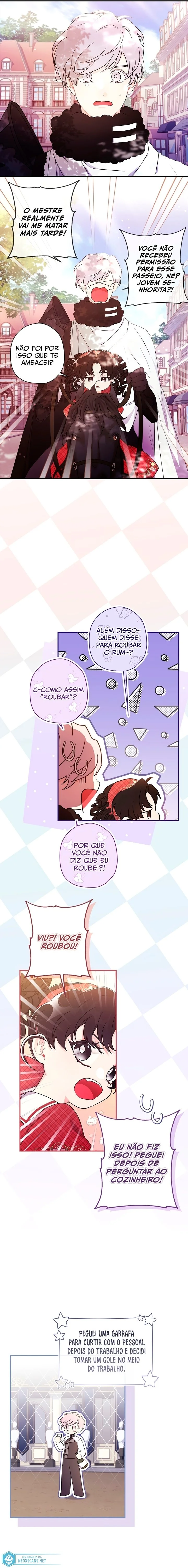 Eu me tornei a filha adotiva do protagonista Capítulo 1