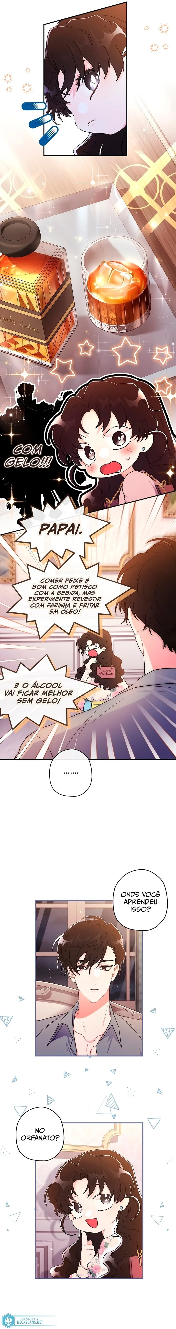 Eu me tornei a filha adotiva do protagonista Capítulo 1