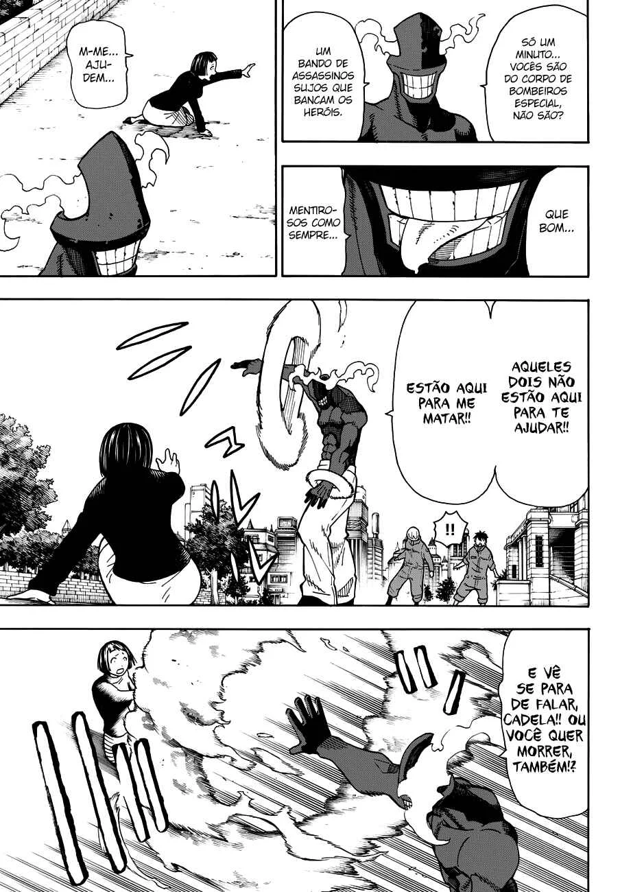 Fire Force Capítulo 2 – O Demônio, O Cavaleiro, E a Bruxa