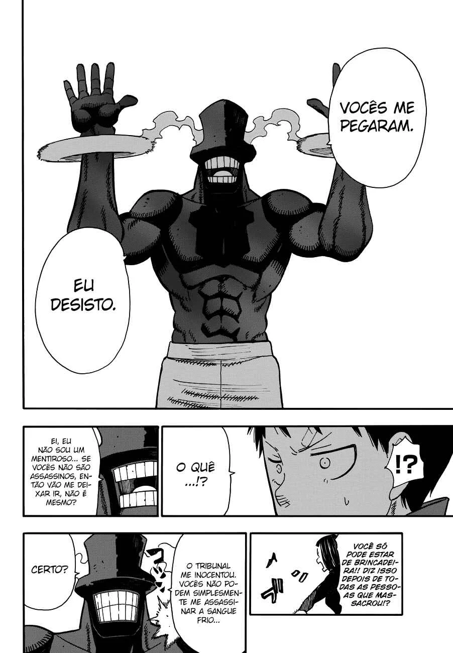 Fire Force Capítulo 2 – O Demônio, O Cavaleiro, E a Bruxa