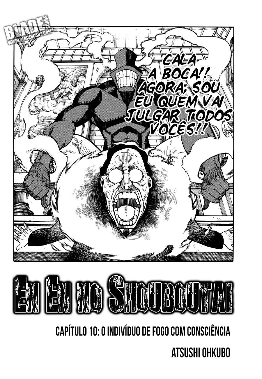 Fire Force Capítulo 2 – O Demônio, O Cavaleiro, E a Bruxa
