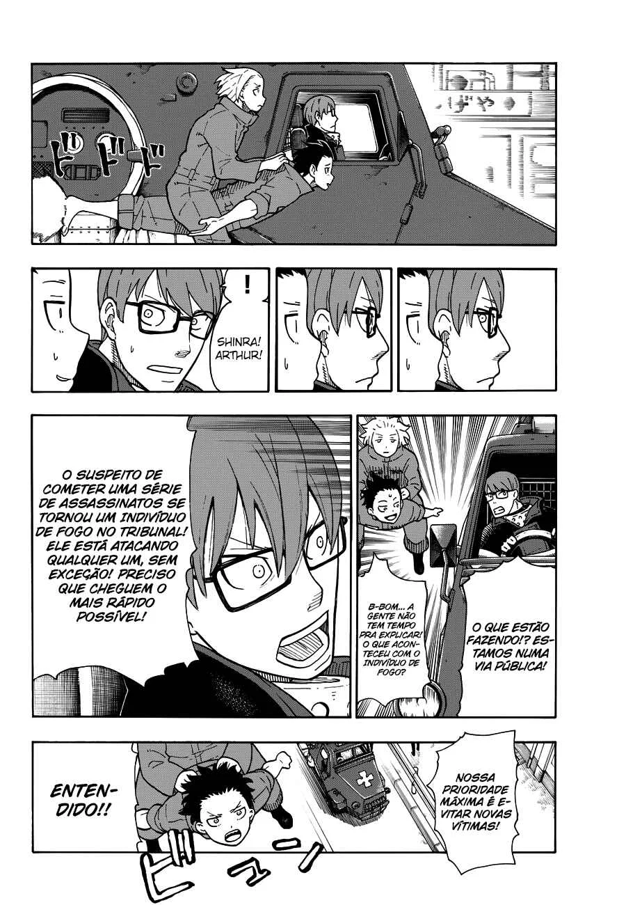 Fire Force Capítulo 2 – O Demônio, O Cavaleiro, E a Bruxa