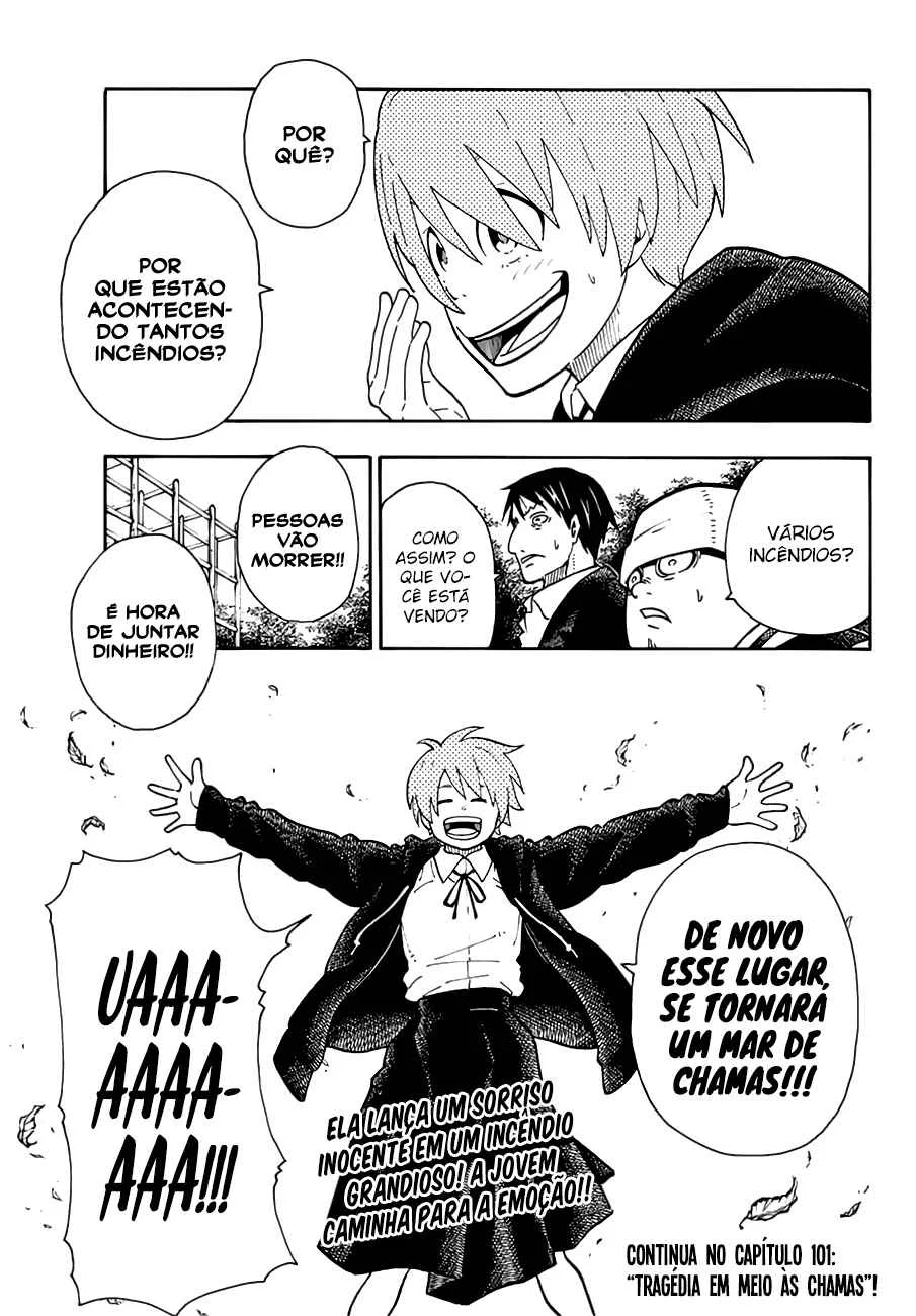 Fire Force Capítulo 2 – O Demônio, O Cavaleiro, E a Bruxa