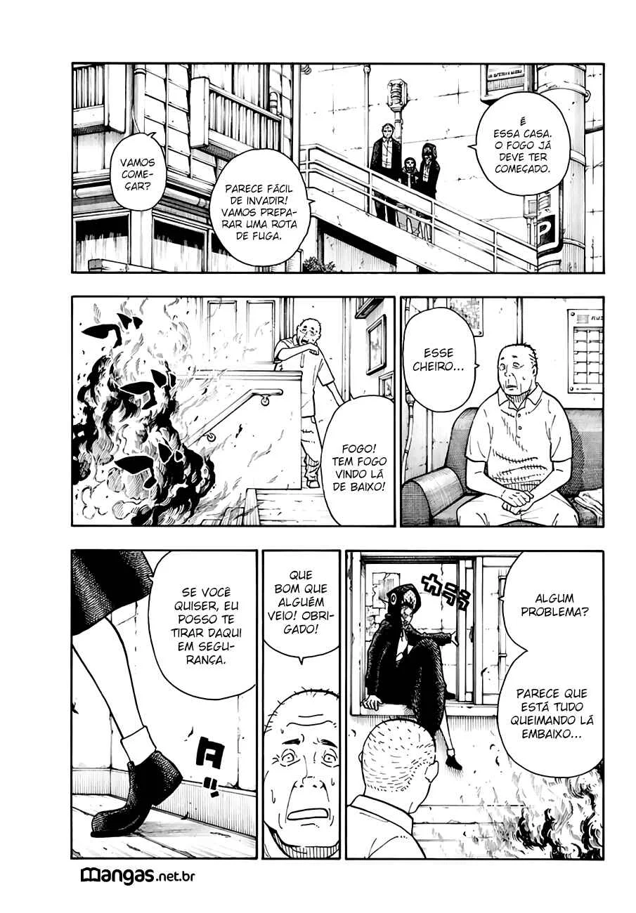 Fire Force Capítulo 2 – O Demônio, O Cavaleiro, E a Bruxa