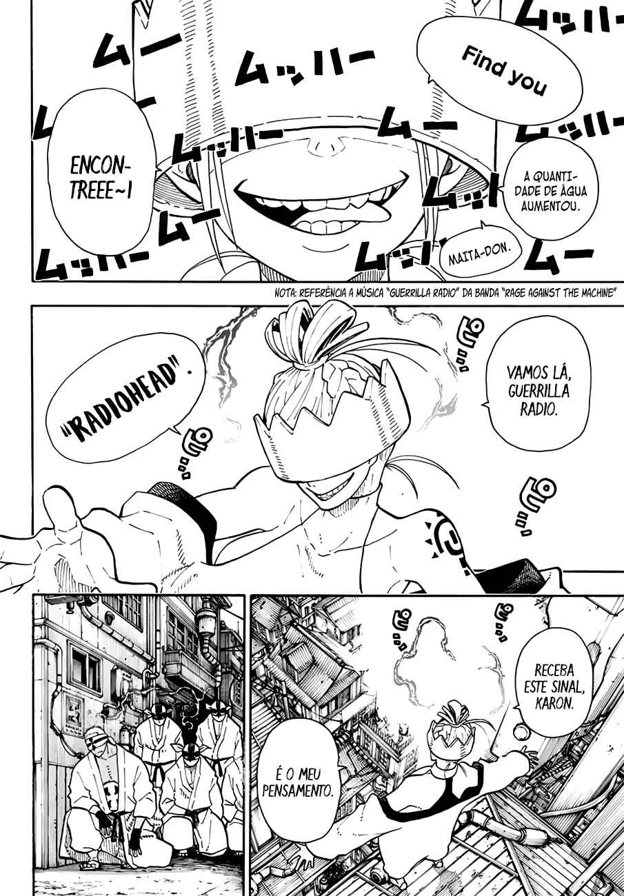 Fire Force Capítulo 2 – O Demônio, O Cavaleiro, E a Bruxa