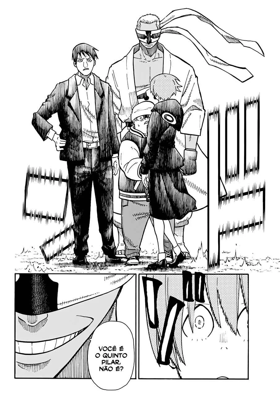 Fire Force Capítulo 2 – O Demônio, O Cavaleiro, E a Bruxa