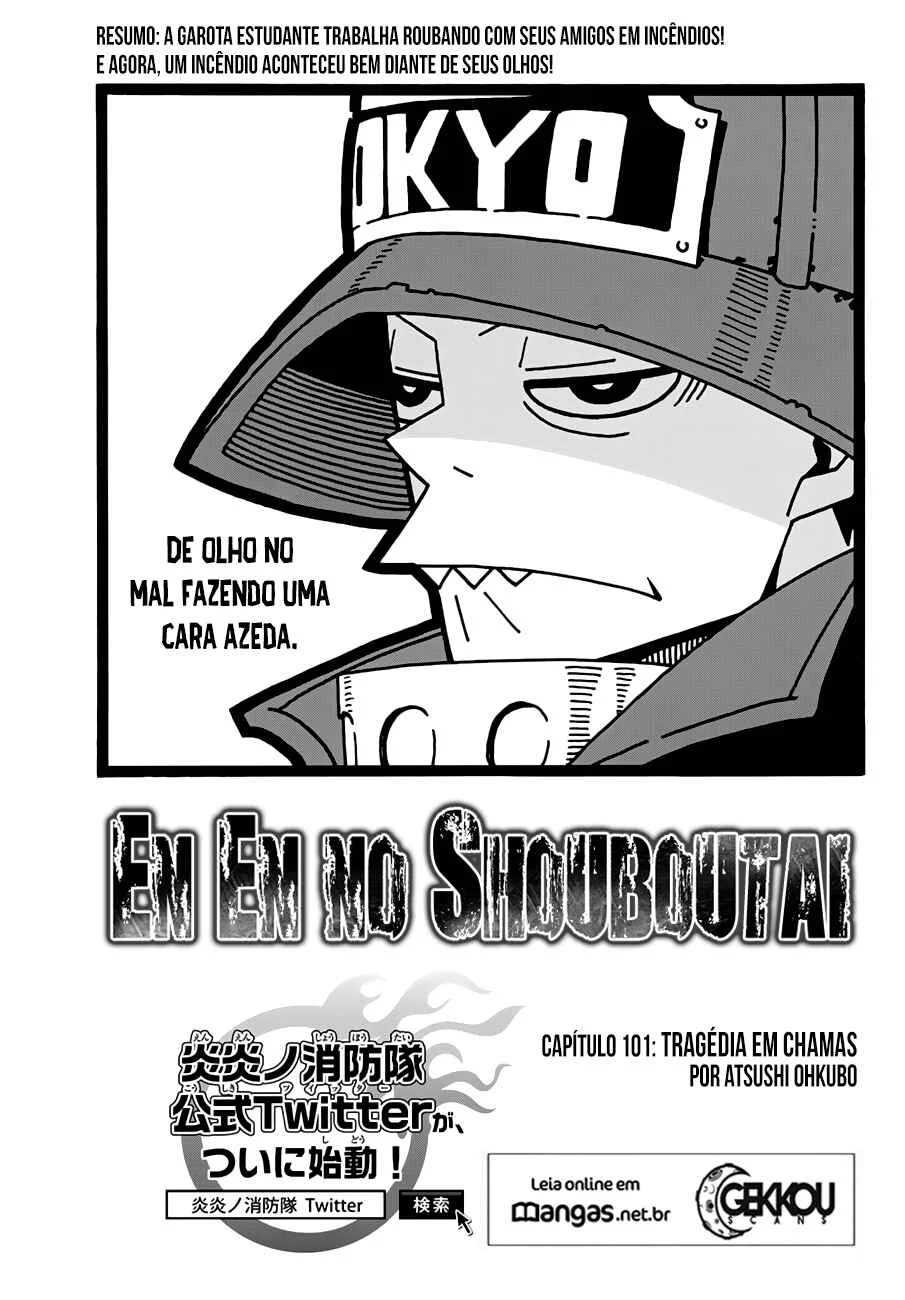 Fire Force Capítulo 2 – O Demônio, O Cavaleiro, E a Bruxa