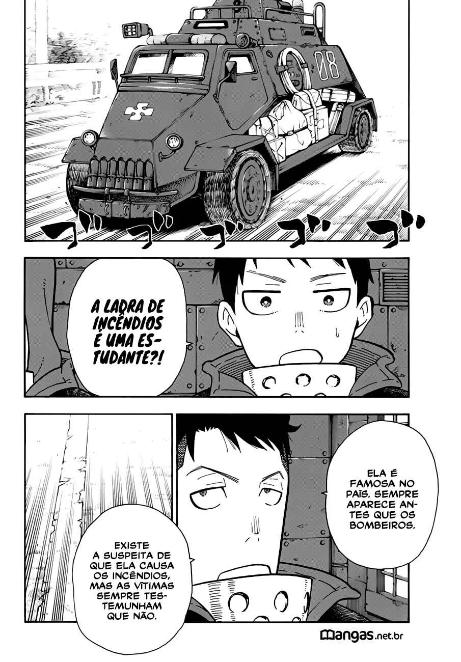 Fire Force Capítulo 2 – O Demônio, O Cavaleiro, E a Bruxa