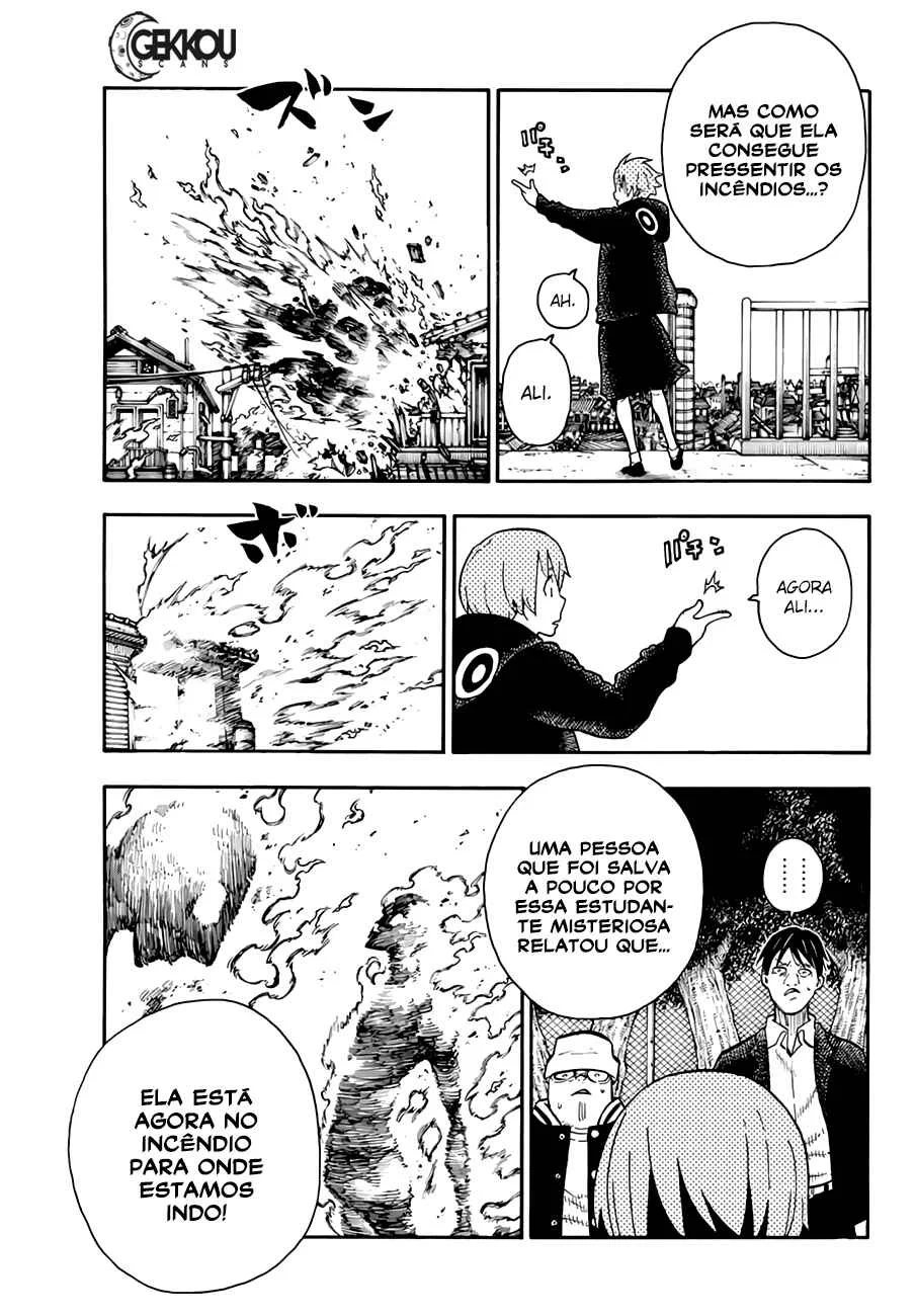 Fire Force Capítulo 2 – O Demônio, O Cavaleiro, E a Bruxa
