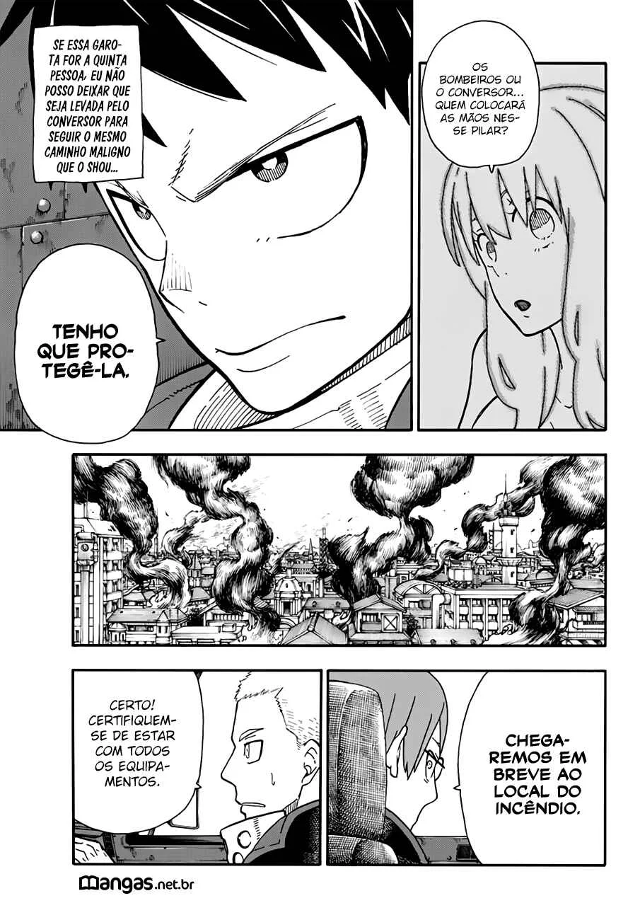 Fire Force Capítulo 2 – O Demônio, O Cavaleiro, E a Bruxa