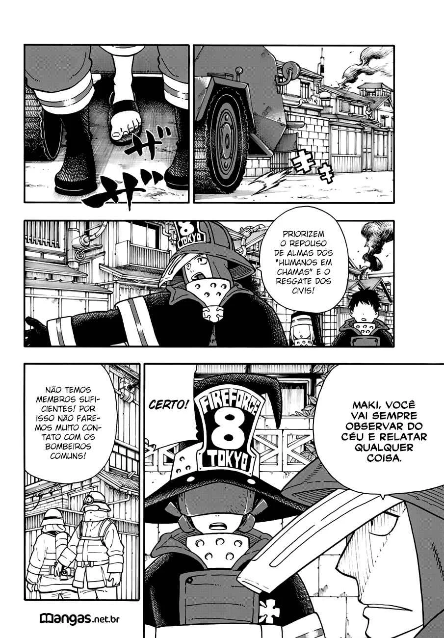 Fire Force Capítulo 2 – O Demônio, O Cavaleiro, E a Bruxa
