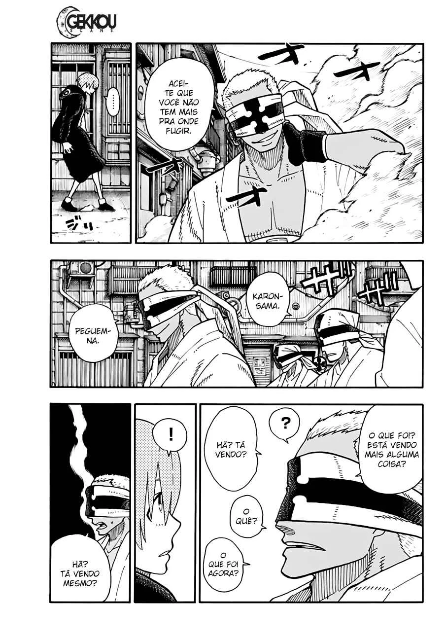 Fire Force Capítulo 2 – O Demônio, O Cavaleiro, E a Bruxa