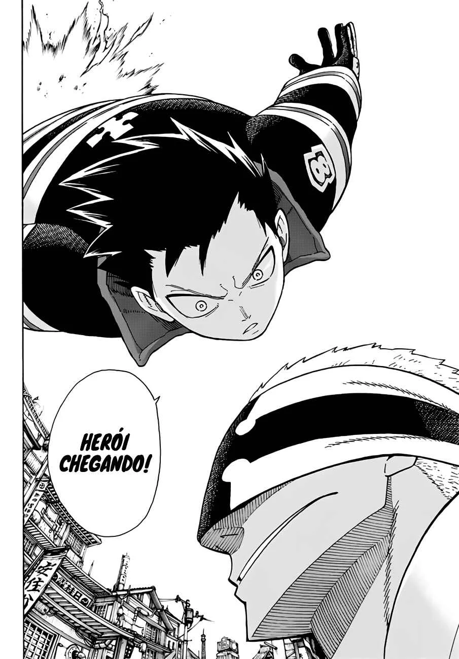 Fire Force Capítulo 2 – O Demônio, O Cavaleiro, E a Bruxa
