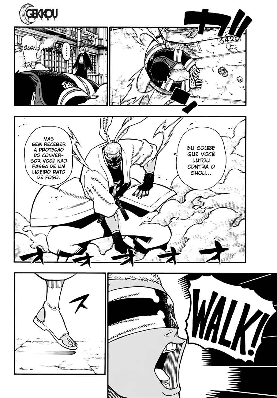 Fire Force Capítulo 2 – O Demônio, O Cavaleiro, E a Bruxa