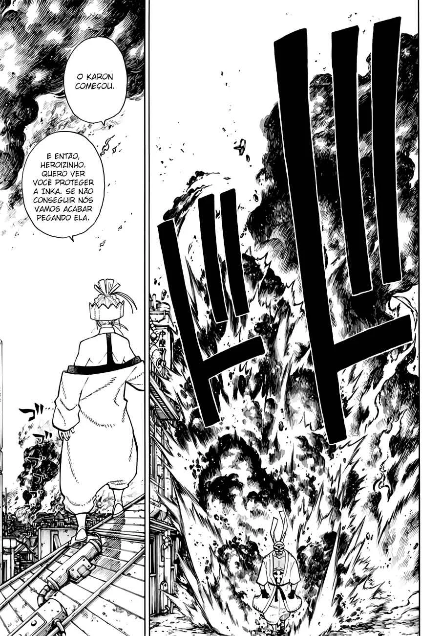 Fire Force Capítulo 2 – O Demônio, O Cavaleiro, E a Bruxa