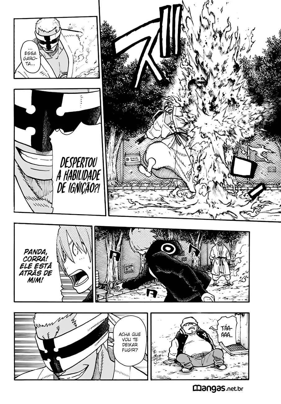 Fire Force Capítulo 2 – O Demônio, O Cavaleiro, E a Bruxa