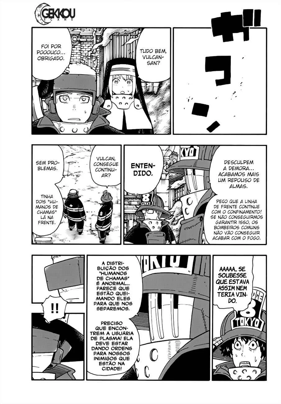 Fire Force Capítulo 2 – O Demônio, O Cavaleiro, E a Bruxa