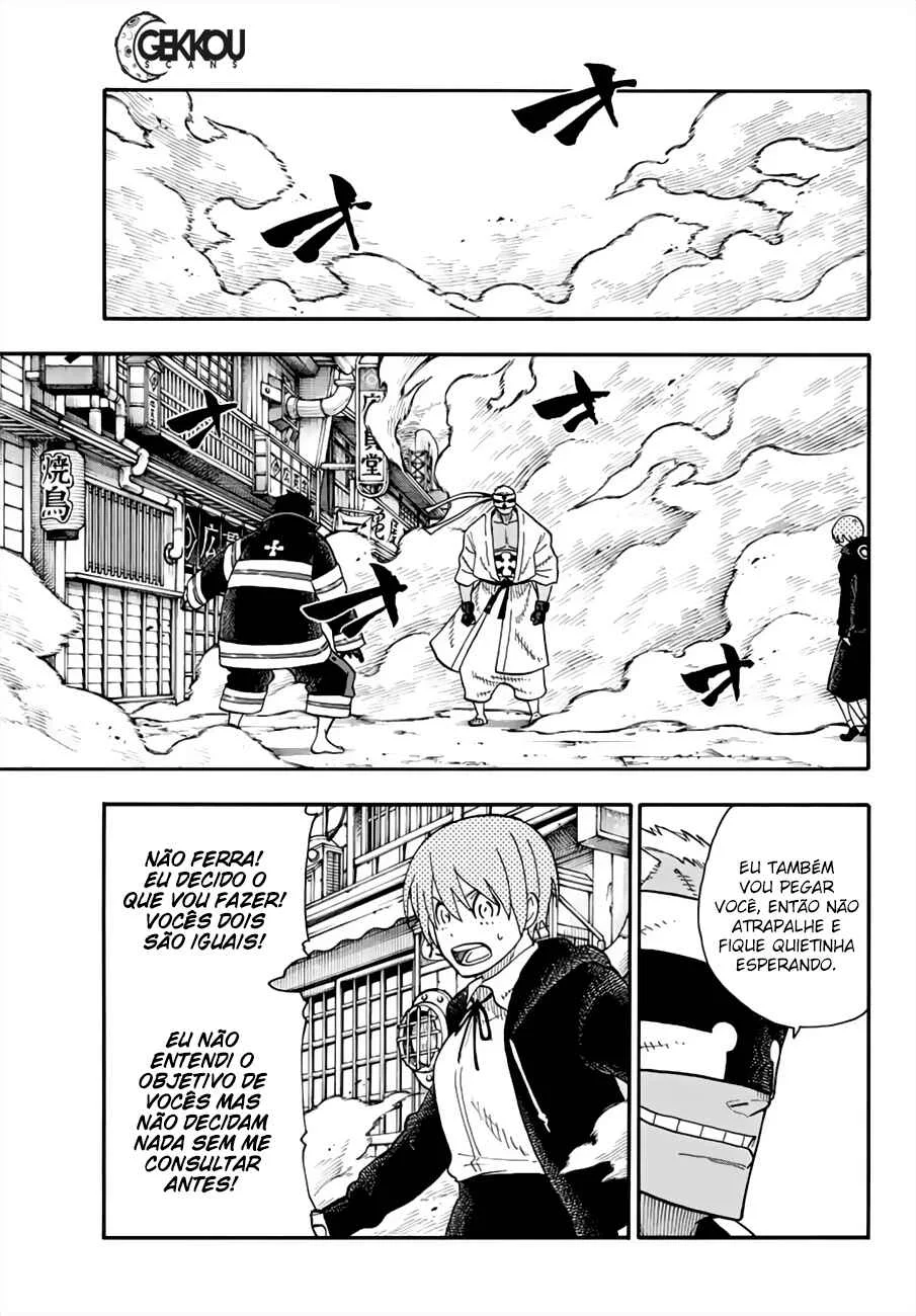 Fire Force Capítulo 2 – O Demônio, O Cavaleiro, E a Bruxa