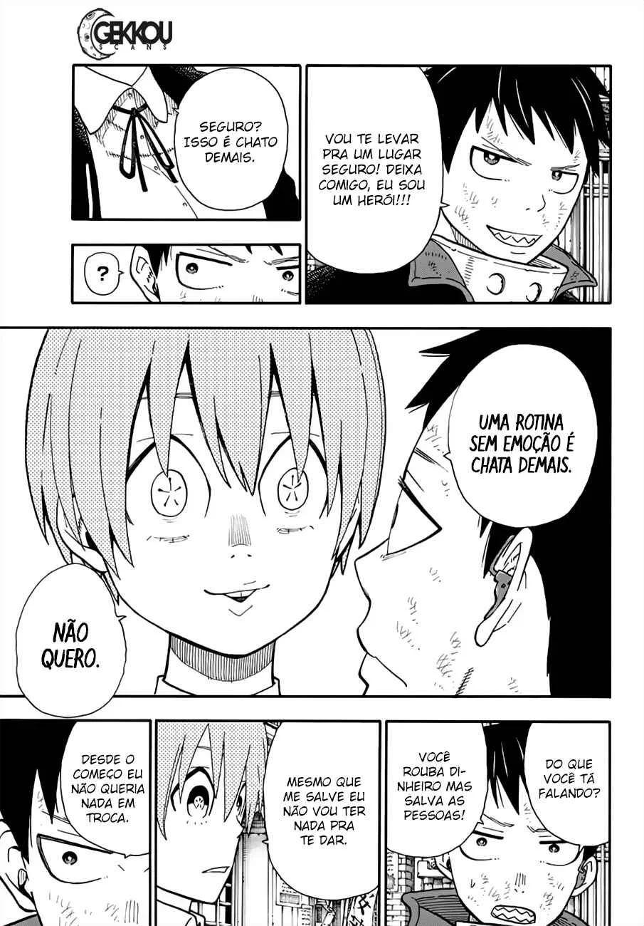 Fire Force Capítulo 2 – O Demônio, O Cavaleiro, E a Bruxa