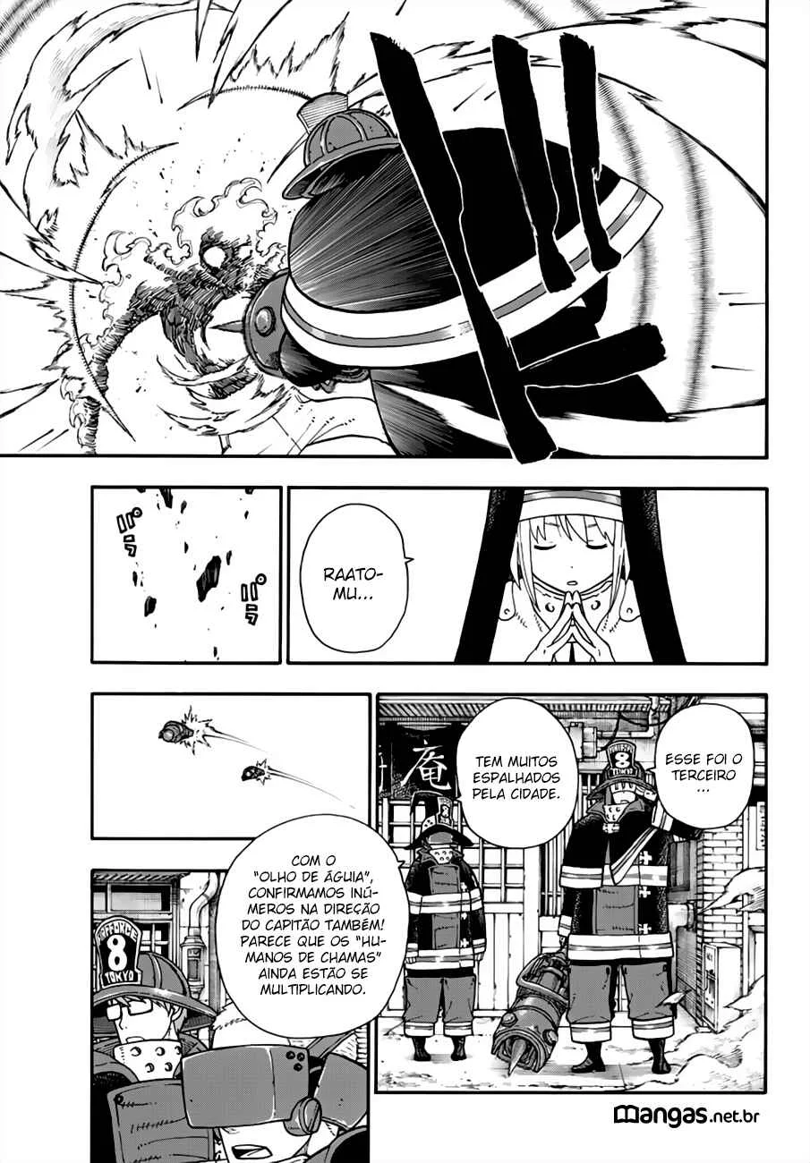Fire Force Capítulo 2 – O Demônio, O Cavaleiro, E a Bruxa