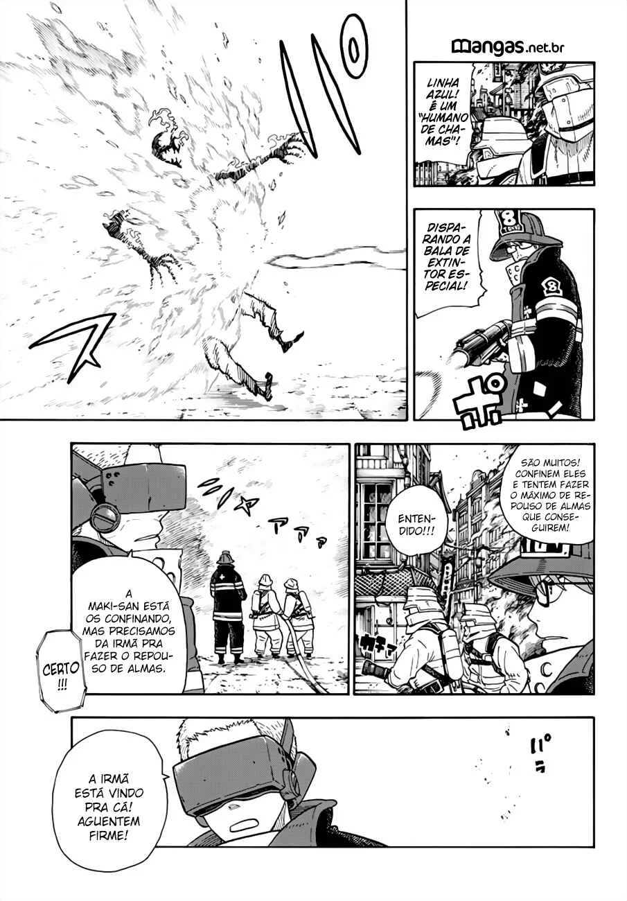Fire Force Capítulo 2 – O Demônio, O Cavaleiro, E a Bruxa