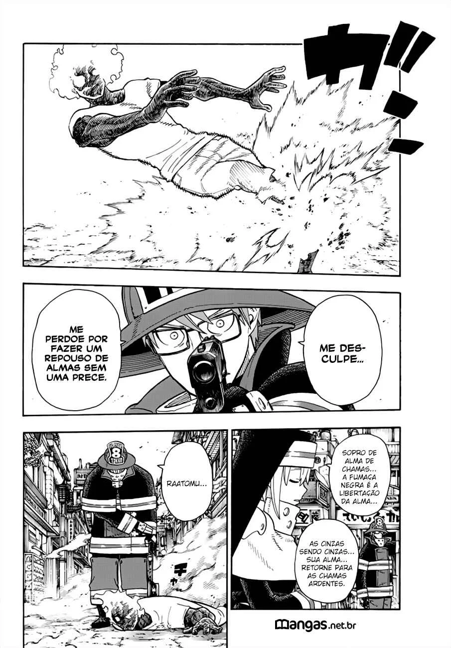 Fire Force Capítulo 2 – O Demônio, O Cavaleiro, E a Bruxa