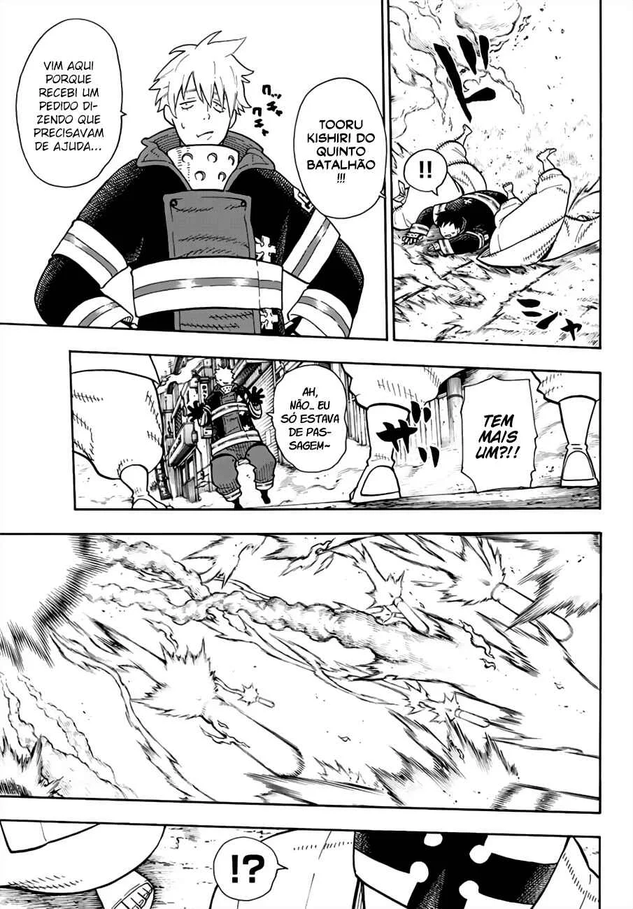 Fire Force Capítulo 2 – O Demônio, O Cavaleiro, E a Bruxa