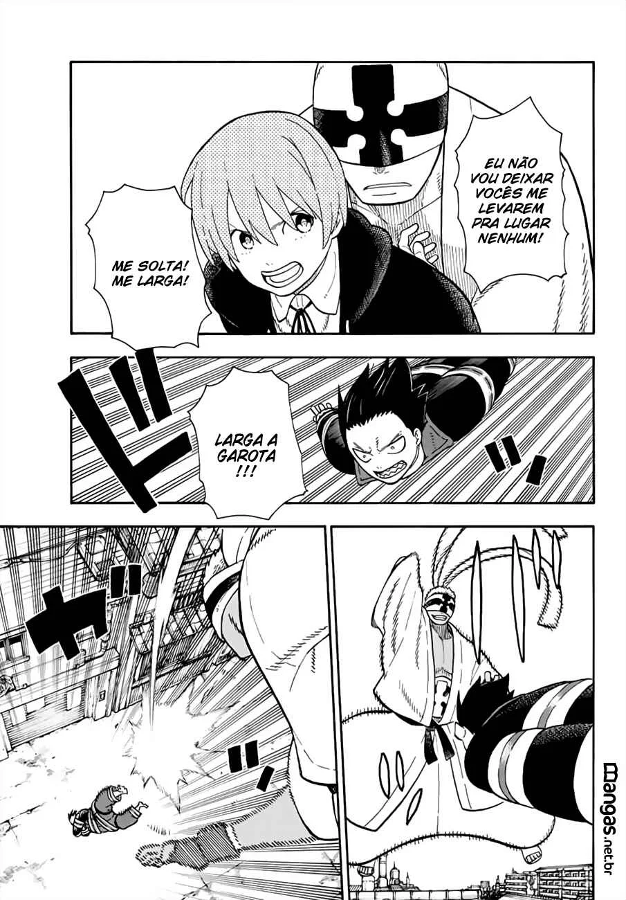 Fire Force Capítulo 2 – O Demônio, O Cavaleiro, E a Bruxa