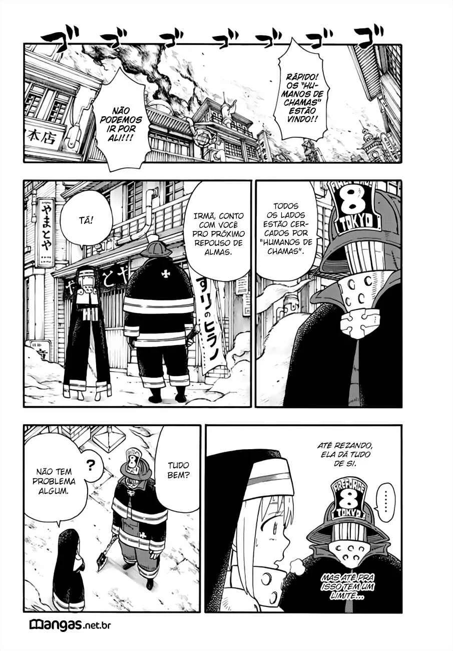 Fire Force Capítulo 2 – O Demônio, O Cavaleiro, E a Bruxa