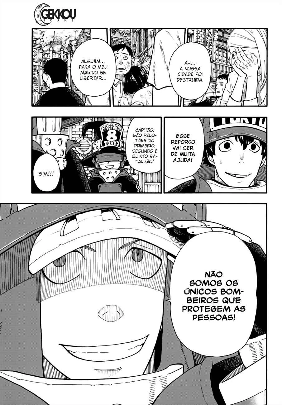 Fire Force Capítulo 2 – O Demônio, O Cavaleiro, E a Bruxa
