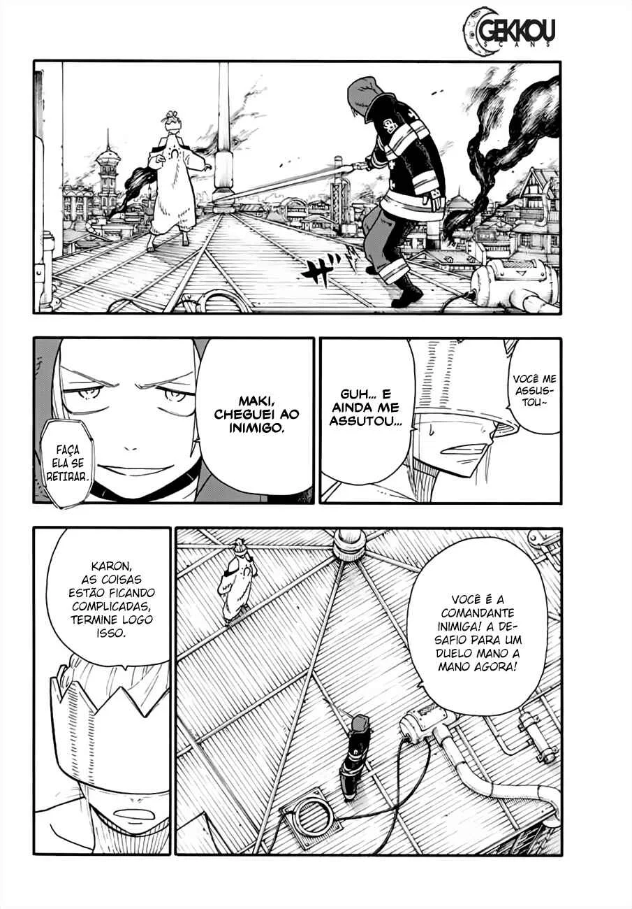Fire Force Capítulo 2 – O Demônio, O Cavaleiro, E a Bruxa